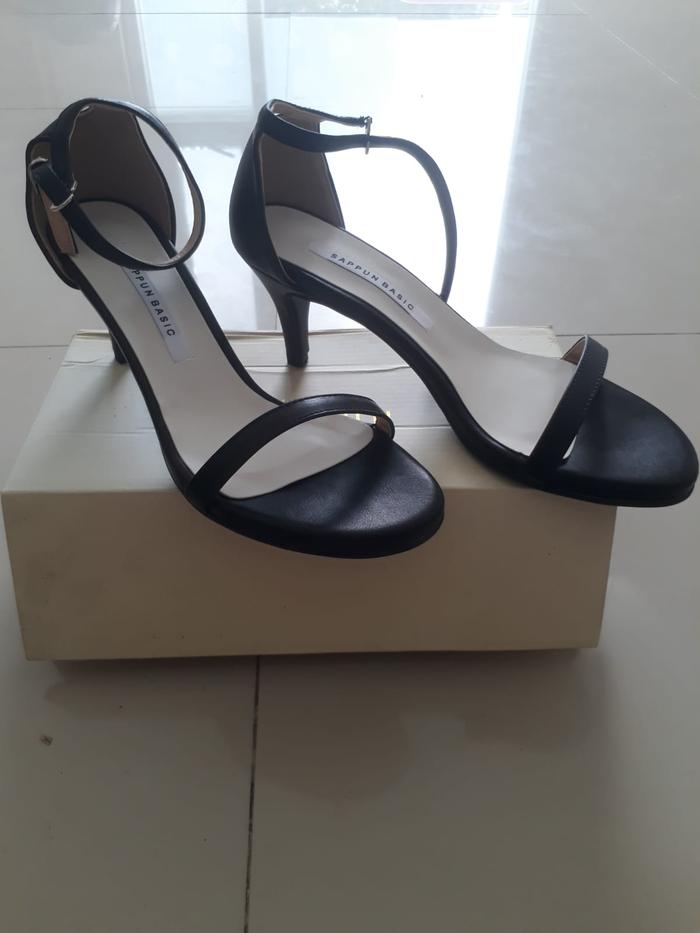 SAPPUN Heels (Black - 5cm) - Original from Korea