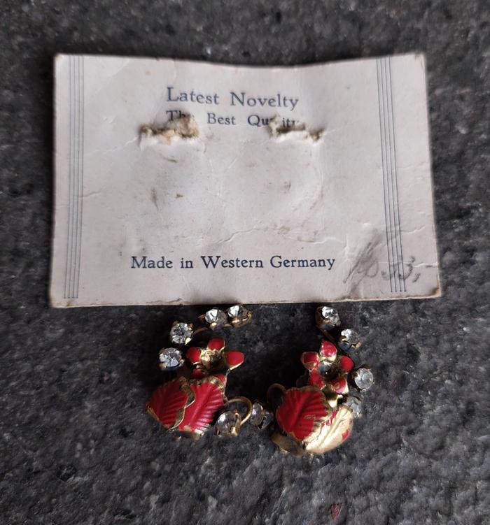 anting vintage nos west germany