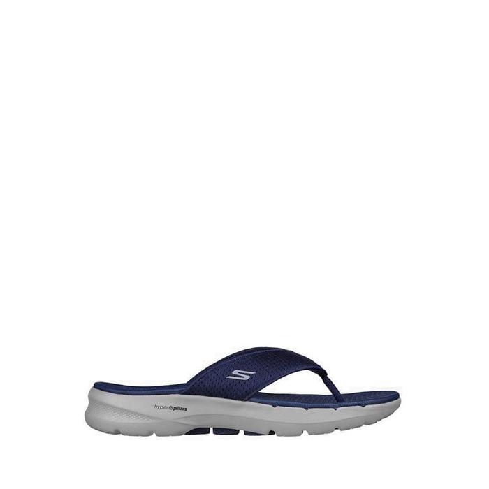 SKECHERS GO WALK 6 MEN'S SANDAL - NAVY