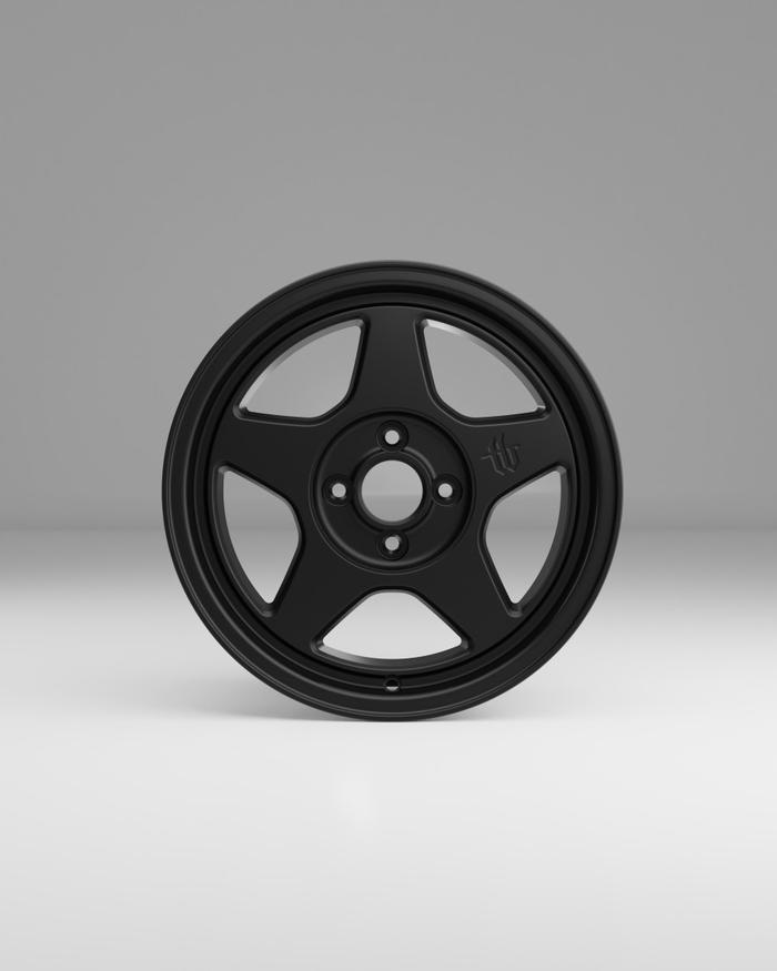 Velg Mobil Turbo Bastard 16x7.0 4x100 ET.38 73.1 Black