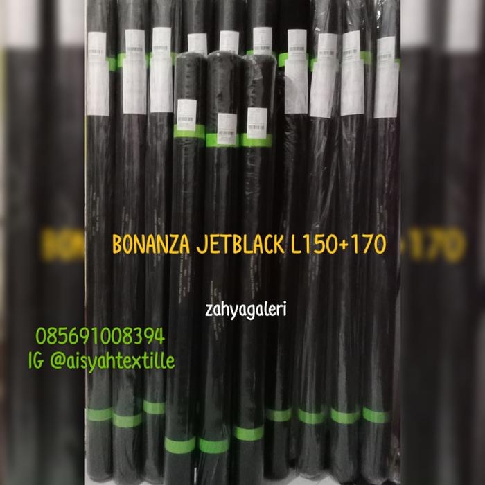 KAIN BONANZA JETBLACK L170cm hrg per 50cm