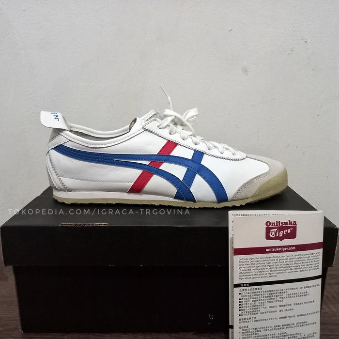 Onitsuka Tiger Mexico 66 White Blue Original PT. MAP