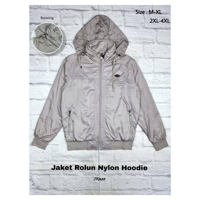 Jaket Rolun Nylon Pria Saga JK0635