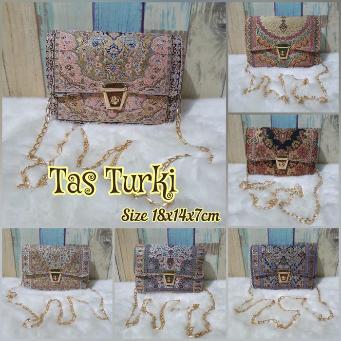 Tas Turki Tali Rantai | Tas Pesta | Tas Wanita Turki