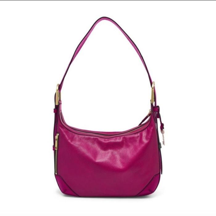 Jual Tas Foss1L Hannah Hobo Bag Color Magenta Original