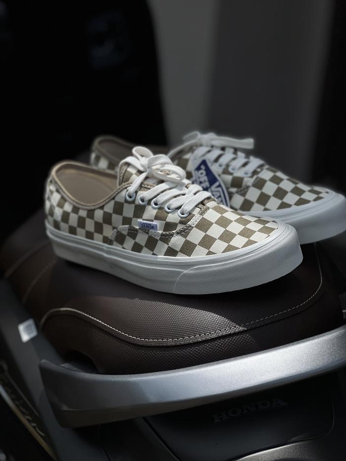 VANS AUTHENTIC 44DX CHECKERBOARD KHAKI