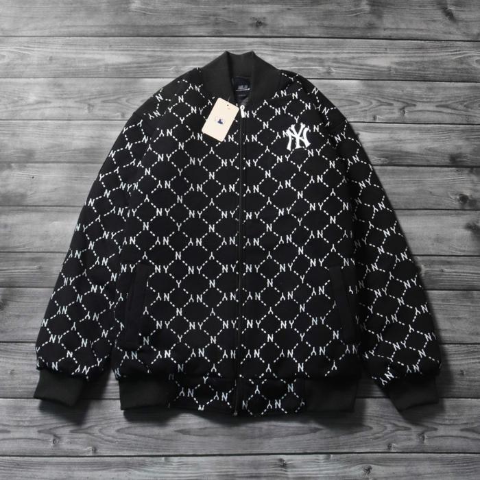 JAKET VARSITY MLB NEW YORK FULL PRINT AUTHENTIC PREMIUM FULL TAG LABEL