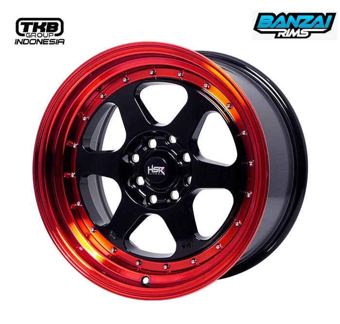 Velg Mobil Racing HSR RUMOI Ring 16 For livina Avanza Vios Yaris Dll