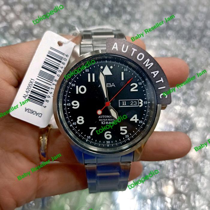 Jam Tangan Alba Men Automatic AL4205 AL4205X1 Original & Garansi