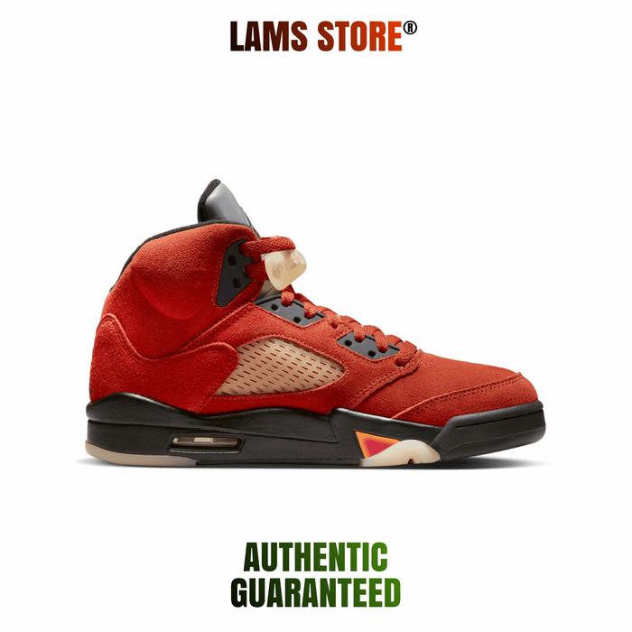 AIR JORDAN 5 RETRO MARTIAN SUNRISE/BLACK-FIRE RED WOMEN