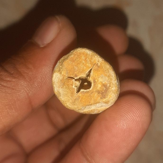 batu mustika combong mnunggal antik kuno