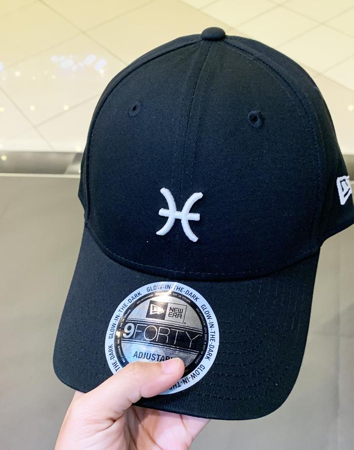 Topi New Era 9Forty Zodiac Pisces Strapback Cap Black 100% Ori Resmi