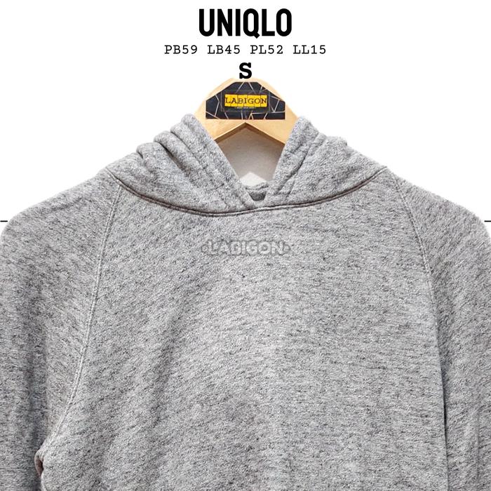 Crewneck Sweater Hoodie UNIQLO Adult Kids Original Second Thrift S028