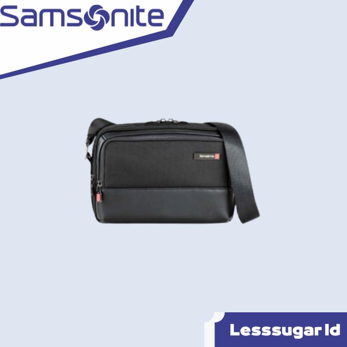 Tas Selempang SAMSONITE Sefton Warna Hitam Tas Slempang Pria