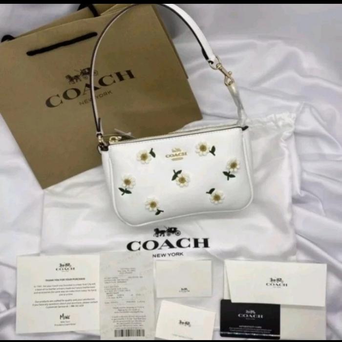 Coach COC 3356 Nolita 19 Daisy With Embroidery Tas Tangan Asli Lengkap Dengan Dust Bag Dan PaperBag