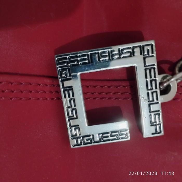guess bag KW tas wanita totebag shoulder bag merah