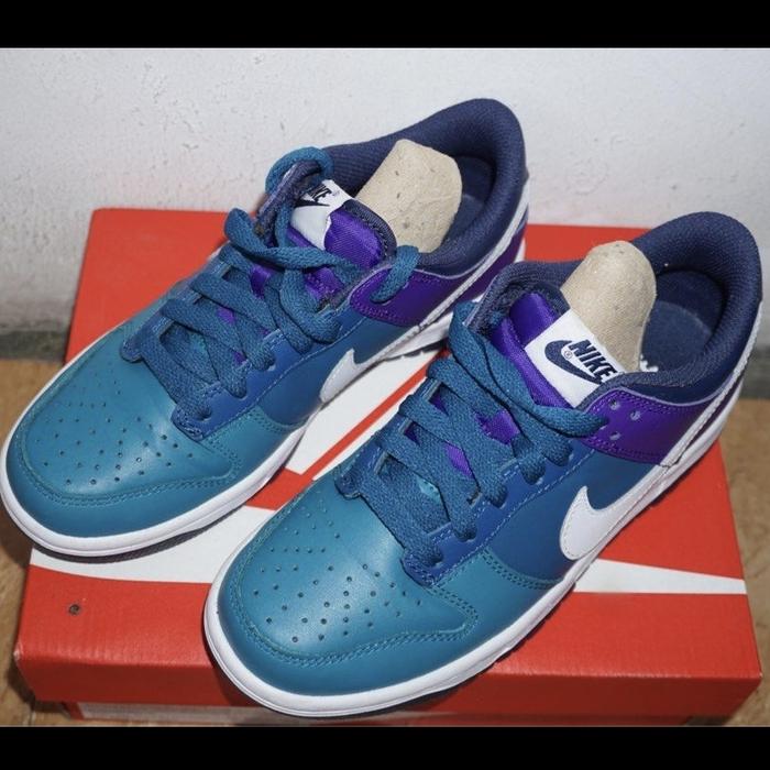 Nike Dunk Wmn Spruce Marina size 36,5 insole 23,5cm sepatu anak sd smp