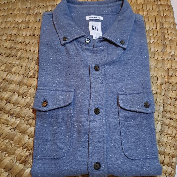 kemeja gap pria original second preloved
