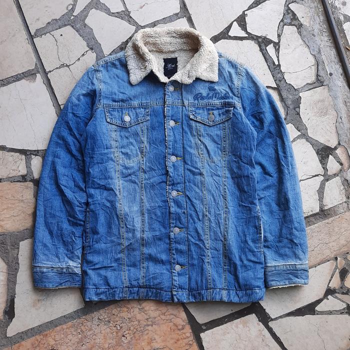 TRUCKER DENIM SHERPA AZUL