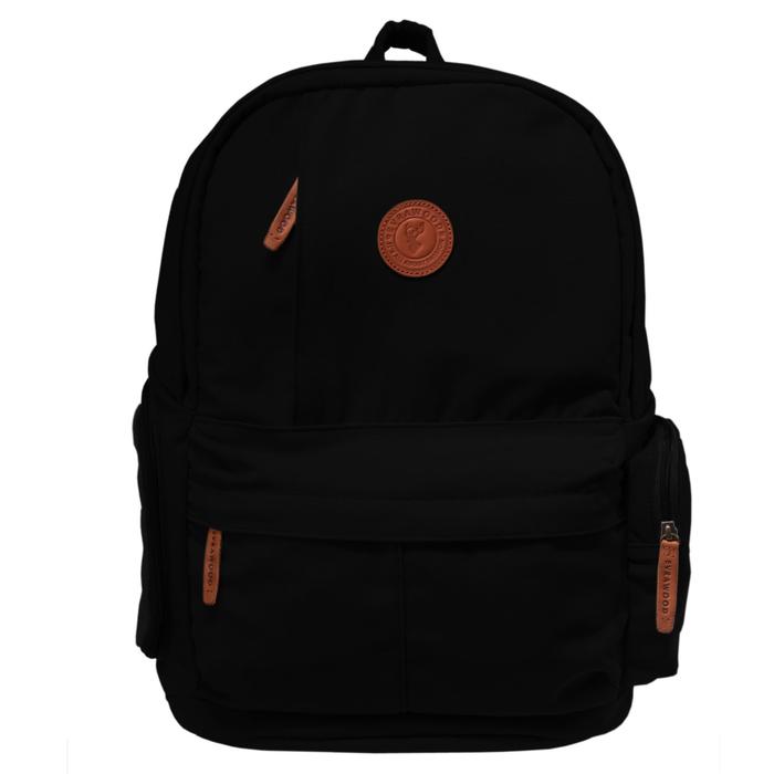 Tas Evrawood Harvard Backpack - Black / Tas Ransel