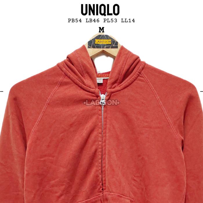 Crewneck Sweater Hoodie Zipper UNIQLO Kids Original Second M099