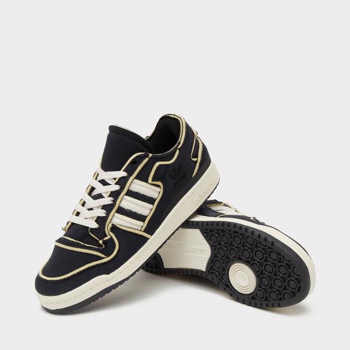 Adidas Cozy Forum 84 Low "Core Black/Chalk White" Original BNIBWT