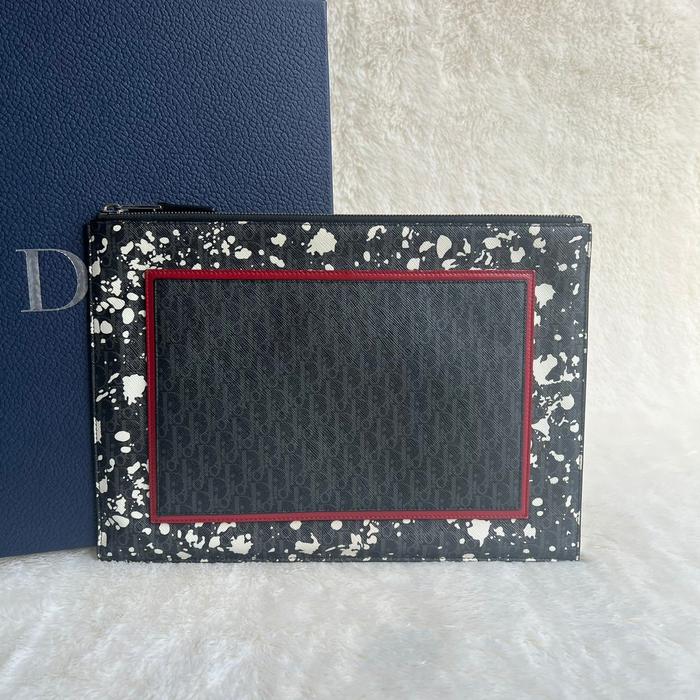 Christian Dior Logo Clutch 100% Authentic Original Clutch