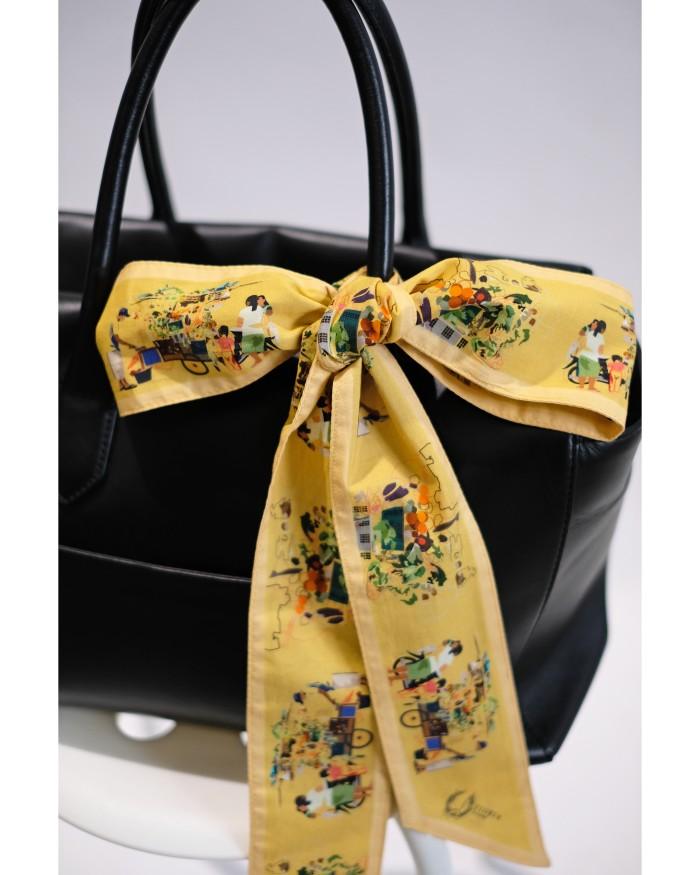 Tioria Selentio Scarf Tukang Sayur Yellow