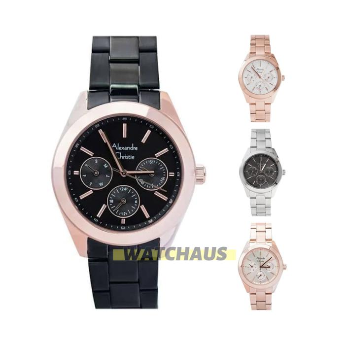 JAM TANGAN WANITA ALEXANDRE CHRISTIE AC2950 AC 2950 STAINLESS STEEL