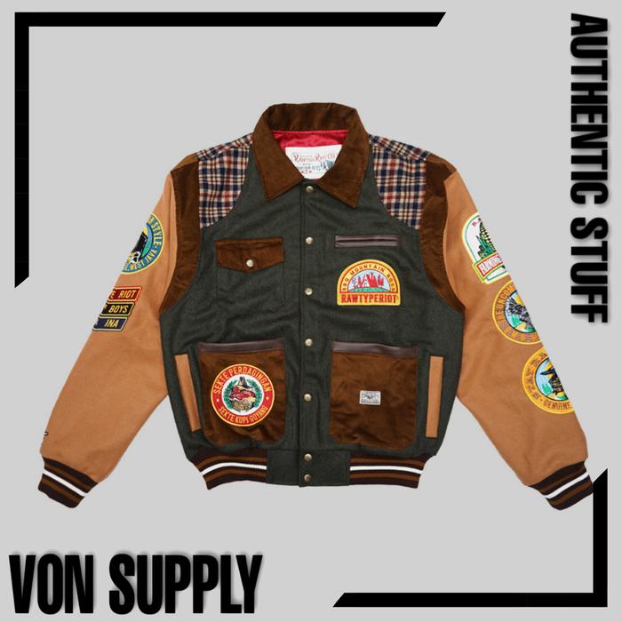 RawType Riot x BBQ Mountain Boys Varsity -rawtyperiot-raw-type-rtr-uss