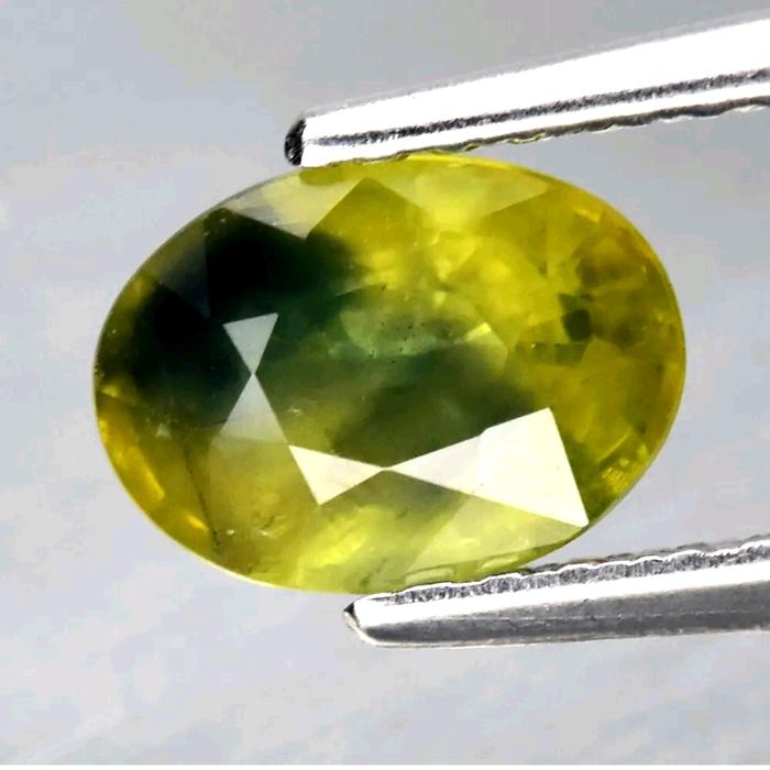 Natural Tri Color Sapphire 1.19ct Clean