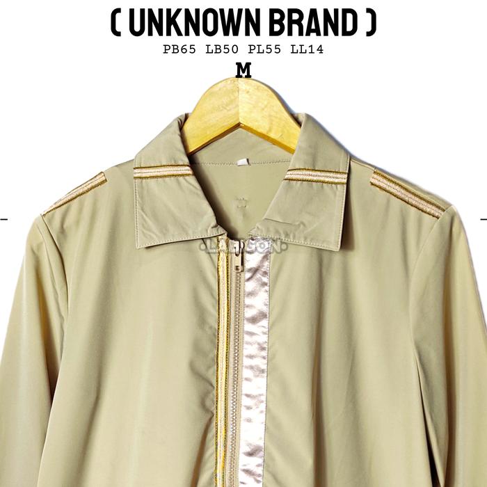 Atasan Blouse Wanita Vintage Unknown Nobrand Second Ori Thrift M105