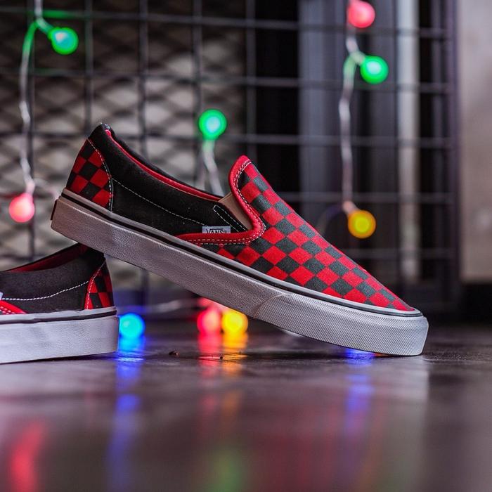 Vans Slip On Checkerboard Black Formula Original (100% Authentic)
