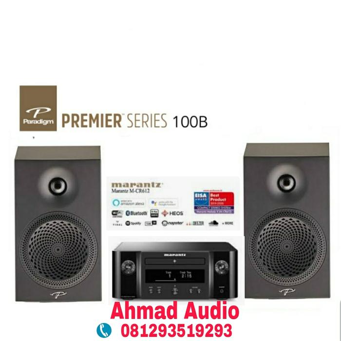 Paket Marantz Mcr612 bluetooth spotfy tidal+ Paradigm premier 100B