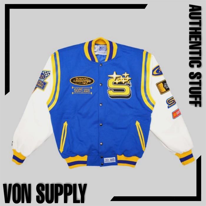 RawType Riot x USS x Subaru Varsity Jacket rawtyperiot-raw-type-rtr