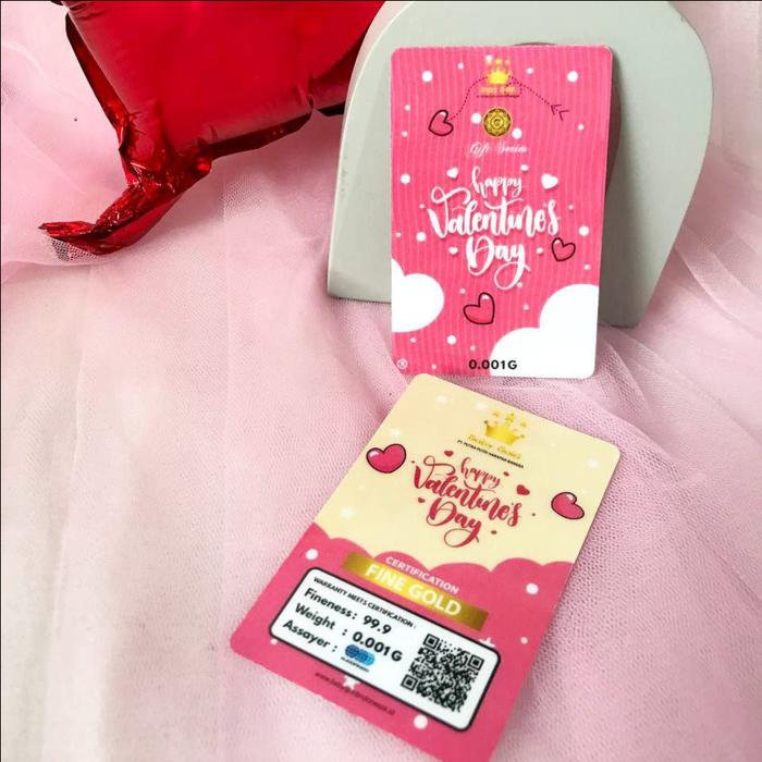 BABY GOLD gift series Valentine sovenir emas 0.001 gram special
