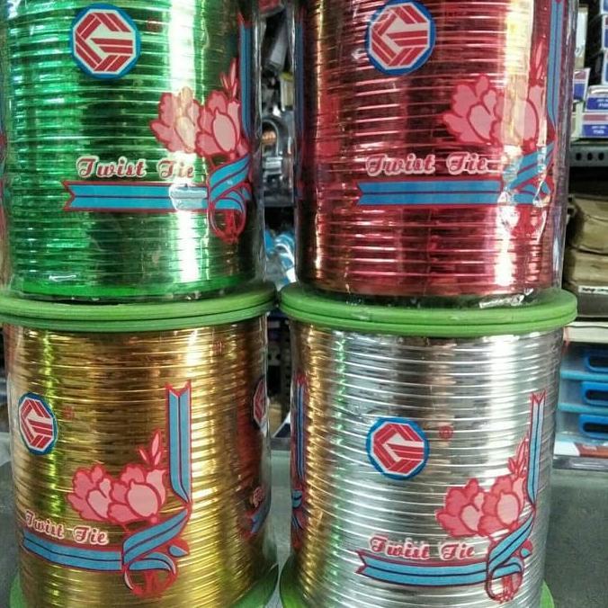 Magic twist kabel twist twist tie tali twist metalik 400yard