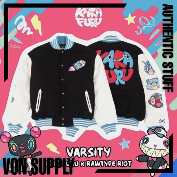 RawType Riot Karafuru NFT Varsity Jacket rawtyperiot-raw-type-rtr-uss