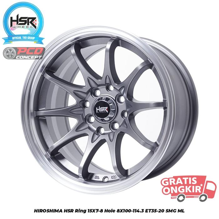 TERBARU VELG MOBIL CELONG R15 CE28 BRIO AVANZA CALYA HSR WHEEL R15