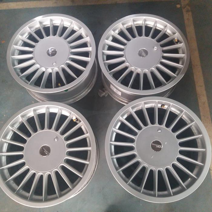 velg bekas model alpina ring 16 pcd 5x100/114 et 40 velg only