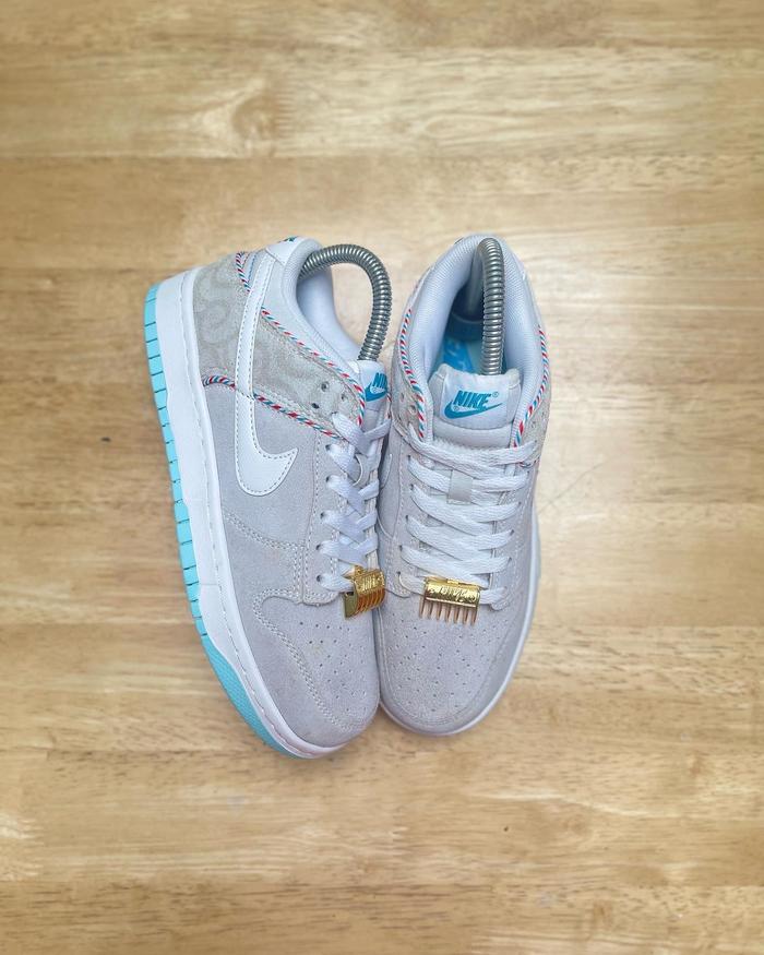 PRELOVED/BEKAS Nike SB Dunk "Barber Shop" size 37.5