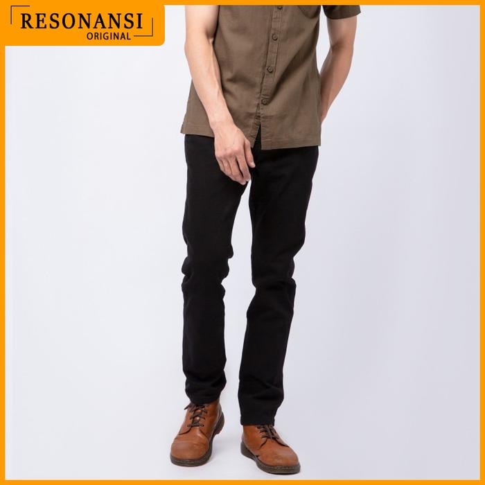 CELANA JEANS PRIA TERBARU WRANGLER ORIGINAL GREENSBORO 07A21 HITAM