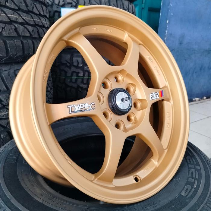 Velg SSR TYPE-C R16X7 H4X100/4X114,3 ET 42 BRONZE