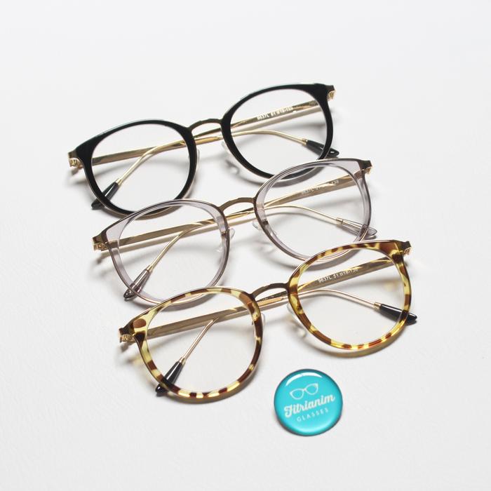 Kacamata Fashion Minus Bulat 9637 (Normal s/d -16.00)