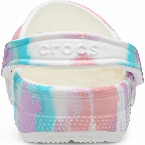 terbaru Sandal Crocs Unisex Classic Tie-Dye Graphic Clog