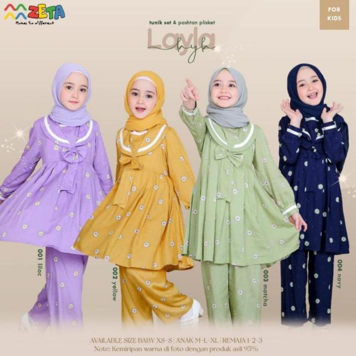 Set Tunik Layla Series By Zeta