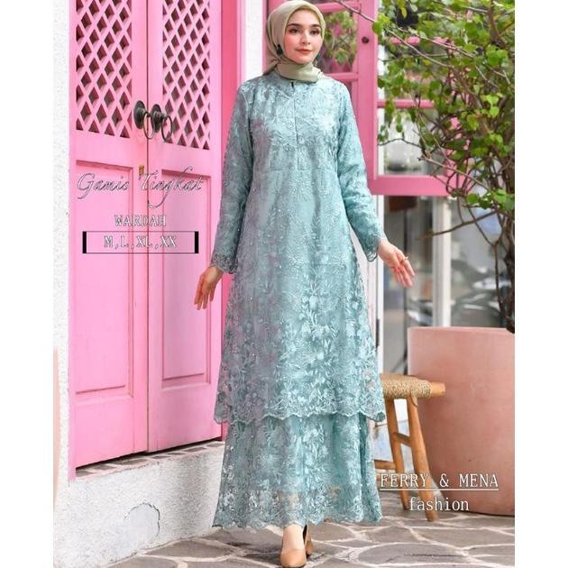 Ootp - Gamis Malaysia - Gamis Brokat - Gamis Wisuda - Baju Kondagan -