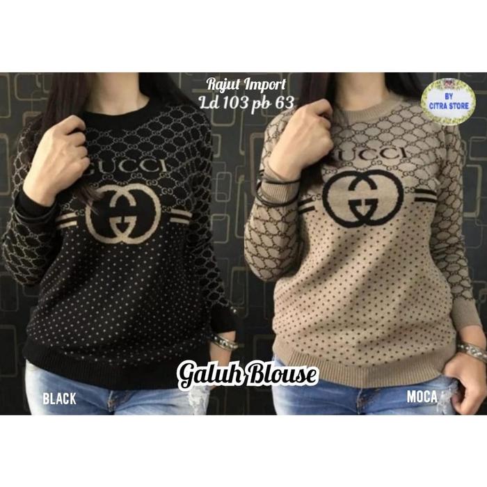Blouse Wanita / Blouse Import Wanita / Blouse Rajut Wanita / Blouse