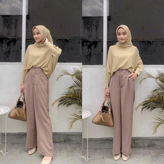 Setelan 3In1 - One Set Ootd Wanita - Satu Set Pakaian Wanita - Ootd