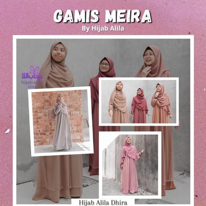 Gamis Meira Hijab Alila Outfit Syar'I